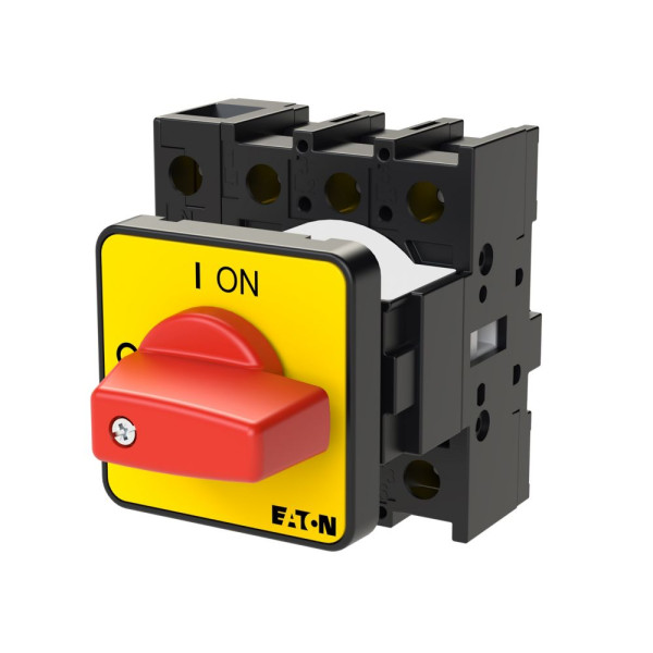 Inter marche-arrêt, 3 pôles + n, 32 a, fonctions d'arrêt d'urgence, encastré (P1-32/E-RT/N) - Eaton - 004555