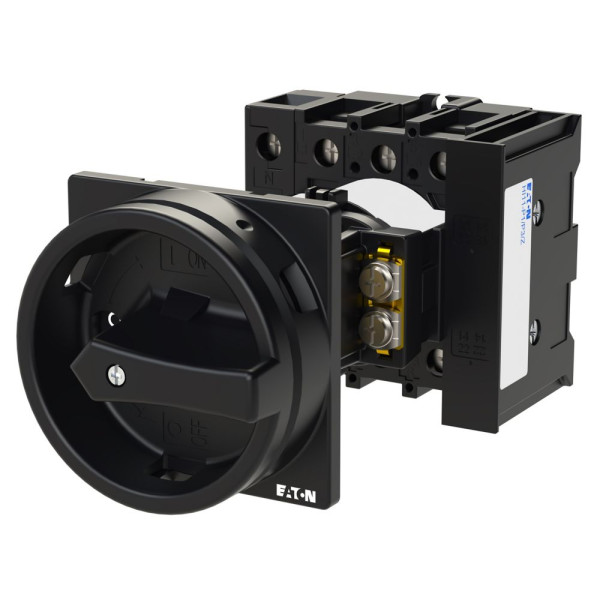 Inter. général, 3 p+n + 1f+1o, 32 a, verrouillable, encastré, fixation arrière (P1-32/V/SVB-SW/N/HI11)