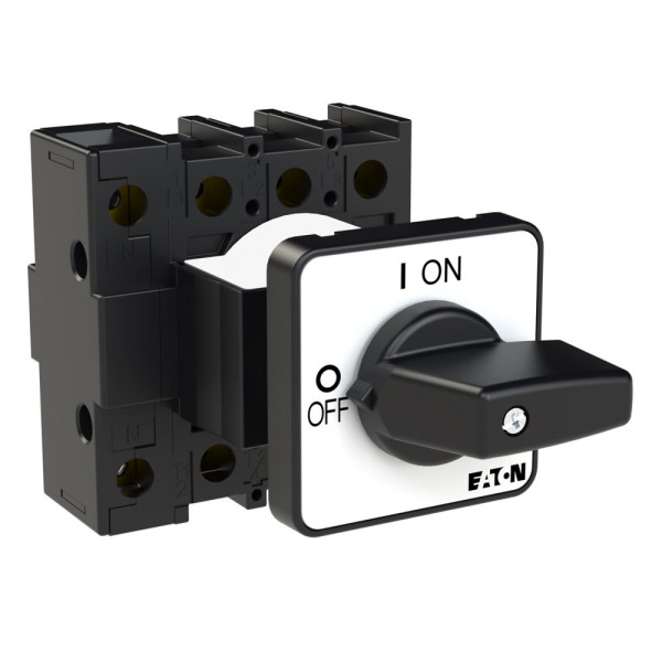 Inter. Marche-arrêt, 3 pôles + n, 32 a,encastré, fixation centrale (P1-32/EZ/N) - Eaton - 095829