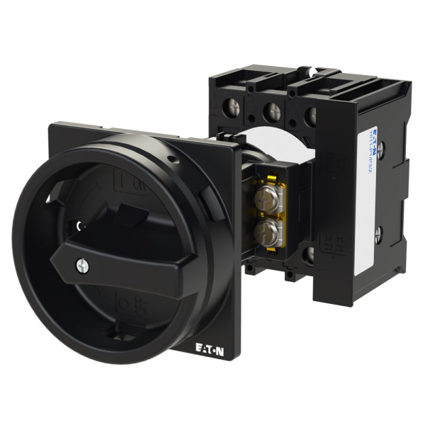 Inter général, 3p +1f+1o, 25a, poignée noire, verrouillable, mpar l'arr. (P1-25/V/SVB-SW/HI11) - Eaton - 098199
