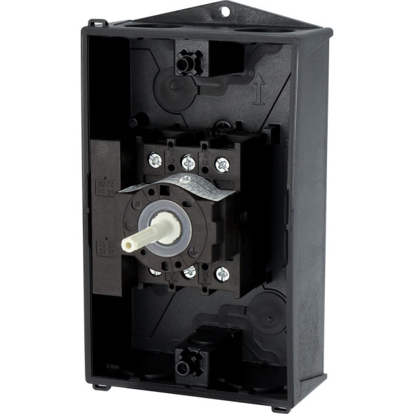 Inter général, +coffret, 3p +1f+1o, 25a, poignée noire, verrouillable (P1-25/I2/SVB-SW/HI11)