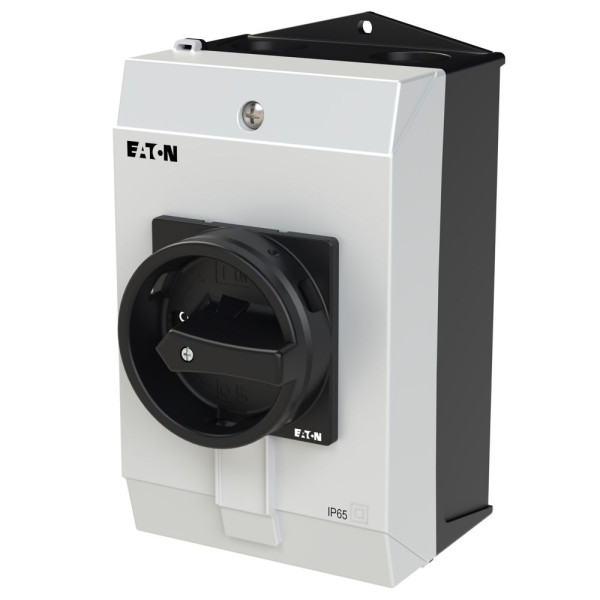 Inter général, +coffret, 3p +1f+1o, 32a, poignée noire, verrouillable (P1-32/I2/SVB-SW/HI11) - Eaton - 207316