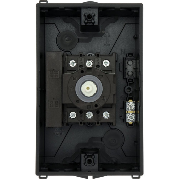 Inter général, +coffret, 3p +1f+1o, 32a, poignée noire, verrouillable (P1-32/I2/SVB-SW/HI11) - Eaton - 207316