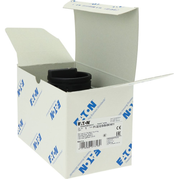 Inter général, +coffret, 3p +1f+1o, 32a, poignée noire, verrouillable (P1-32/I2/SVB-SW/HI11) - Eaton - 207316