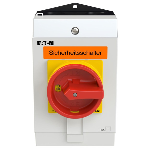 Inter de sécurité, +coffret, 3p, 32a (P1-32/I2-SI) - Eaton - 207329