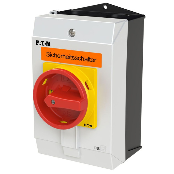 Inter de sécurité, +coffret, 3p, 32a (P1-32/I2-SI) - Eaton - 207329