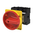 Inter. général, 3p+n, 100a, poignée rouge-jaune, verrouillable, fixation arrière (P3-100/V/SVB/N)