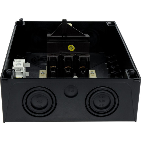 Inter général, +coffret, 3p, 100a, poignée noire, verrouillable (P3-100/I5/SVB-SW)
