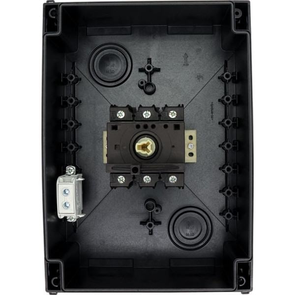 Inter général, +coffret, 3p, 100a, poignée noire, verrouillable (P3-100/I5/SVB-SW)