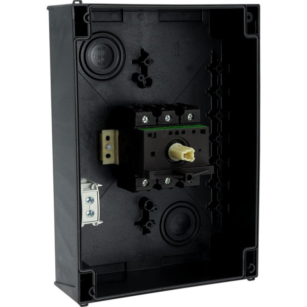 Inter général, +coffret, 3p, 100a, poignée noire, verrouillable (P3-100/I5/SVB-SW)