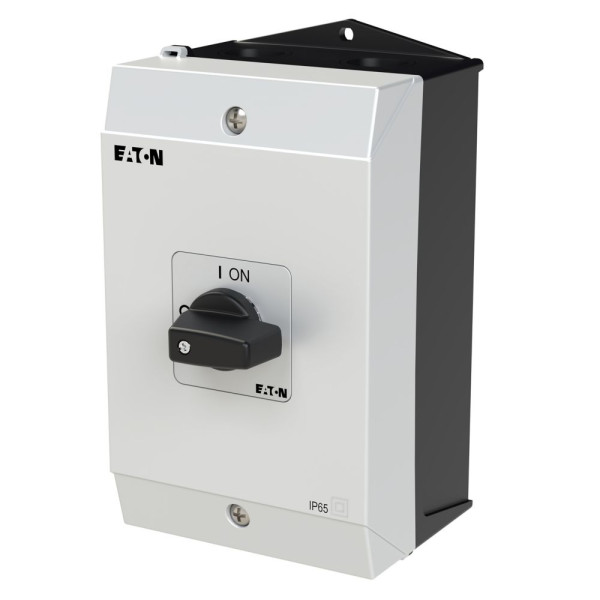 Inter marche-arrêt, +coffret, 3p, 25a, poignée noire (P1-25/I2H) - Eaton - 226898