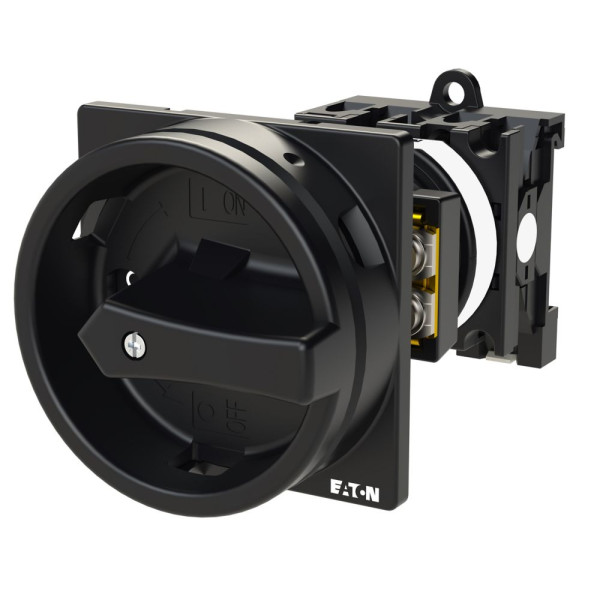 Inter. général, 2 p, 20a, 90°, verrouillable, encastréavec fixationarrière (T0-1-102/V/SVB-SW) - Eaton - 022330