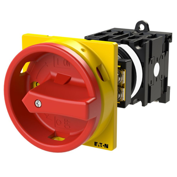 Inter. général, 6 pôle, 20a, 90°, verrouillable, encastréavec fixationarrière (T0-3-8342/V/SVB)