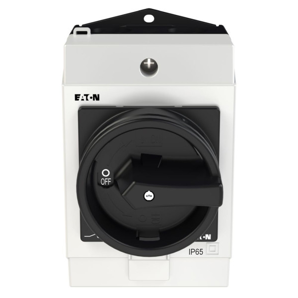 Inter. général, tripolaire + 1 contact f, 20a, 90°, verrouillable, en saillie (T0-2-15679/I1/SVB-SW) - Eaton - 207150