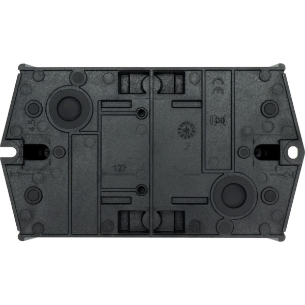 Inter. général, tripolaire + 1 contact f, 20a, 90°, verrouillable, en saillie (T0-2-15679/I1/SVB-SW) - Eaton - 207150