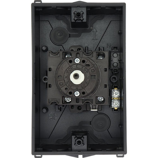 Inter. général, tripolaire + 2 f + 1o, 32a, 90°, verrouillable, en saillie (T3-3-15683/I2/SVB-SW)