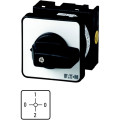 Commutateur, contacts: 6, 20a, 2 transfo., à accrochage, encastré (T0-3-8030/E)