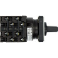 Inverseurs, contacts: 8, 20 a, plastron: 1-0-2, 60°, à accrochage, encastré (T0-4-8213/E)