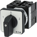 Inverseurs, contacts: 8, 20 a, plastron: 1-0-2, 60°, à accrochage, encastré (T0-4-8213/E)