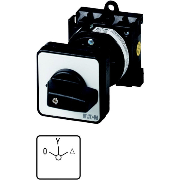 Commut., cont.: 8, 20a, 0-y-d, 60°, à acc., encastré, fixation arrière (T0-4-8410/Z)