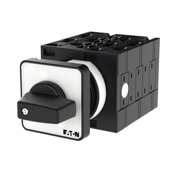Commutateur, cont.: 9, 32a, 0-y-d, 60°, à acc., encastré (T3-5-25/E)