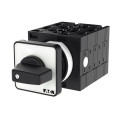 Commutateur, cont.: 9, 32a, 0-y-d, 60°, à acc., encastré (T3-5-25/E)