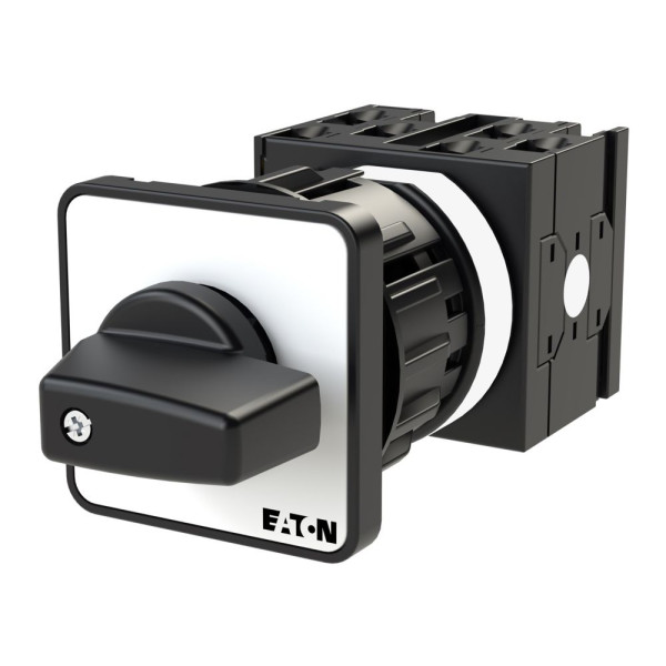 Commut. d’ampèremètre, cont.: 6, 20a, 3 transfo, à acc.,encastré, fix. centrale (T0-3-8048/EZ) - Eaton - 036489