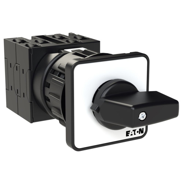 Commut. d’ampèremètre, cont.: 6, 20a, 3 transfo, à acc.,encastré, fix. centrale (T0-3-8048/EZ) - Eaton - 036489