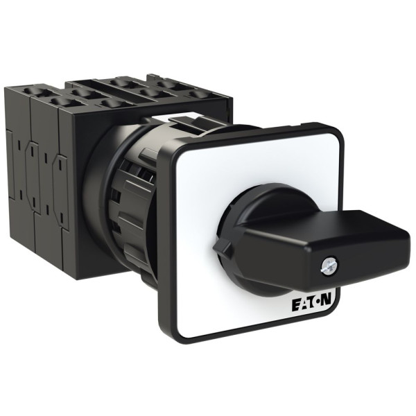 Inverseur, cont.: 8, 20a, 1-0-2, 60°, à accrochage,encastré, fixation centrale (T0-4-8213/EZ)