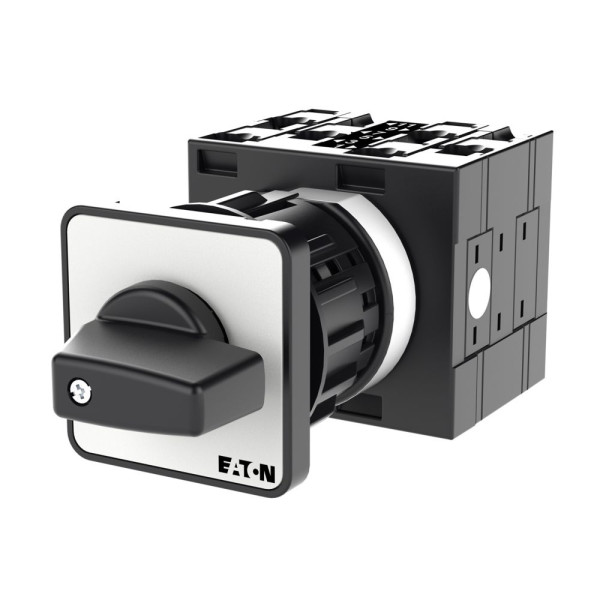 Inverseur, cont.: 6, 32a, 0-1-2, 60°, à accrochage,encastré, fixation centrale (T3-3-8451/EZ) - Eaton - 000956