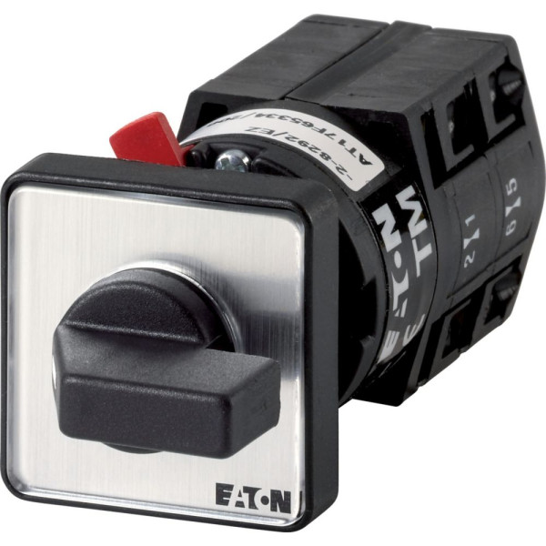 Commutateur, cont.: 4, 10a, à accrochage, à rappel, encastré, fixation centrale (TM-2-8177/EZ) - Eaton - 016838