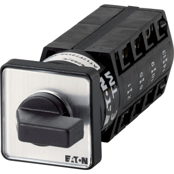 Inverseurs, contacts: 8, 10 a, plastron: 1-0-2, 90 °, à accrochage, encastré (TM-4-8294/E) - Eaton - 022672