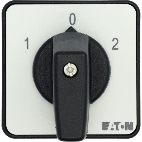 Commut., cont.: 8, 32a, dahlander, 2 vitesses, 1-0-2, 60°, à acc., encastré (T3-4-8441/E)