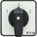 Commut., cont.: 8, 32a, dahlander, 2 vitesses, 1-0-2, 60°, à acc., encastré (T3-4-8441/E)