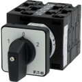 Commut., cont.: 8, 32a, dahlander, 2 vitesses, 1-0-2, 60°, à acc., encastré (T3-4-8441/E)