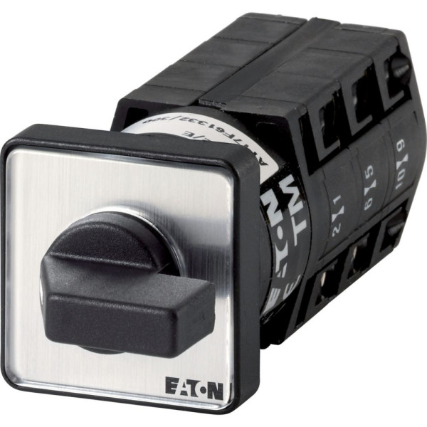 Commutateur à gradin, cont.: 6, 10a, sans rotation complète, à acc., encastré (TM-3-8233/E) - Eaton - 053521