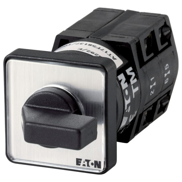 Commutateur à gradin, cont.: 4, 10a, 0-4, 30°, 4 crans 30°, à acc., encastré (TM-2-8242/E)