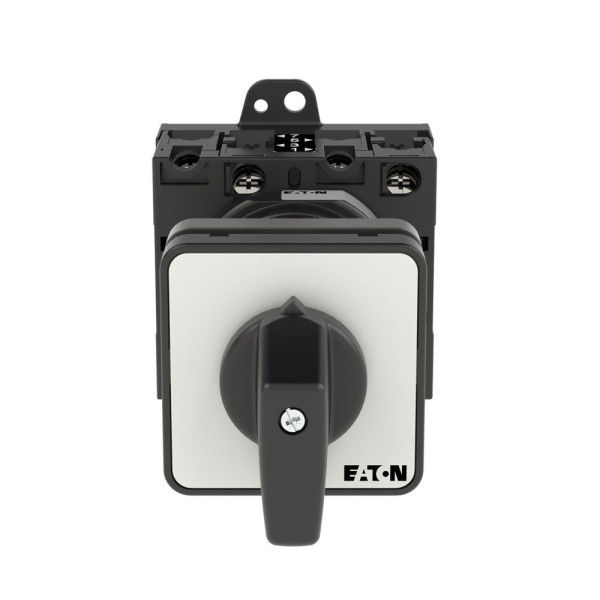 Inverseur, cont.: 4, 32a, 1-0-2, 45°, à accrochage, encastré, fixation arrière (T3-2-8400/Z) - Eaton - 095060