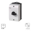 Inverseurs, contacts: 2, 32 a, plastron: 1-0-2, 60 °, à accrochage, en saillie (T3-1-8210/I2)