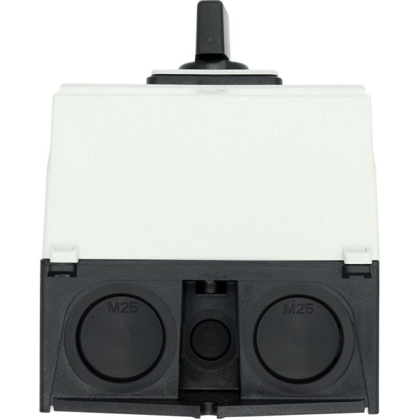 Inverseur, contacts: 4, 32a, plastron: 1-0-2, 45°, à accrochage, en saillie (T3-2-8400/I2) - Eaton - 207181