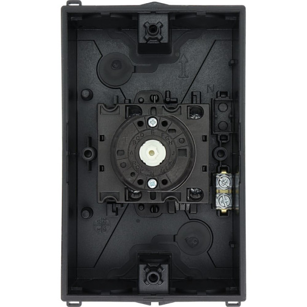 Inverseur, contacts: 4, 32a, plastron: 1-0-2, 45°, à accrochage, en saillie (T3-2-8400/I2) - Eaton - 207181