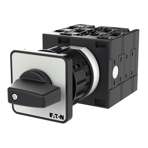 Inverseur, cont.: 8, 32a, 45°, à acc.,encastré, fixation centrale (T3-4-8902/EZ)