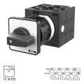 Inverseur, cont.: 8, 32a, 45°, à acc.,encastré, fixation centrale (T3-4-8902/EZ)