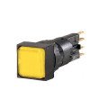 Voyants lumineux, verrine jaune, saillant, +l 24v (Q25LH-GE/WB)