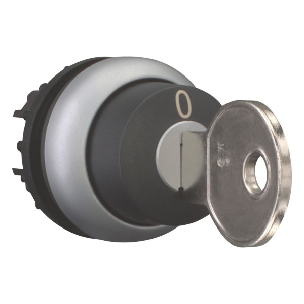 Bouton à clé, 2 positions, à accrochage (M22-WRS-MS4-A1) - Eaton - 111784