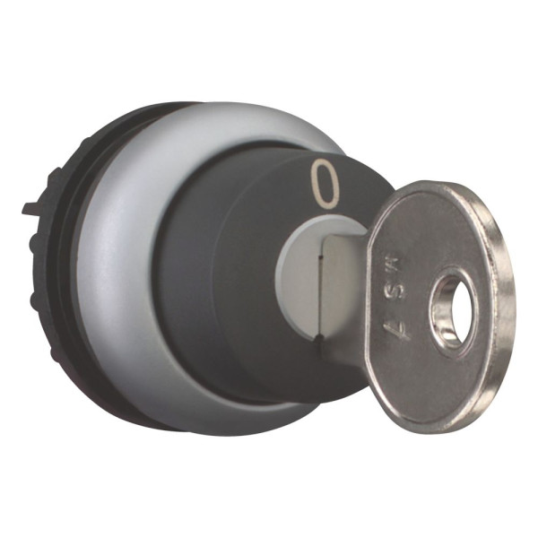 Bouton à clé, 2 positions, à accrochage (M22-WRS-MS7) - Eaton - 111788