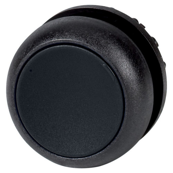 Bouton-poussoir, plat, noir, à rappel (M22S-D-S) - Eaton - 216591