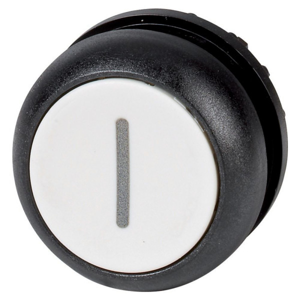 Bouton-poussoir, affleurants, blanc i, à accrochage (M22S-DR-W-X1) - Eaton - 216635