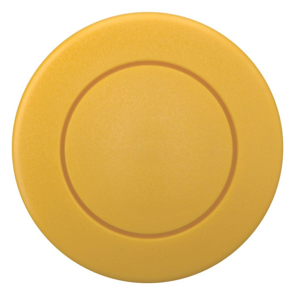 Bouton-poussoir coup de poing, jaune, à rappel (M22S-DP-Y) - Eaton - 216719