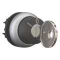 Bouton à clé, 3 positions, à rappel, serrure selon indications (m22-ws3-ms*) - Eaton - 216896